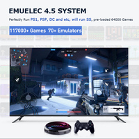 Retro konsola do gier dla SS/PSP/DC 117000 + gry Super konsola X Max WiFi Mini telewizor Kid gra wideo wsparcie skrzynki kontrolery bezprzewodowe 3